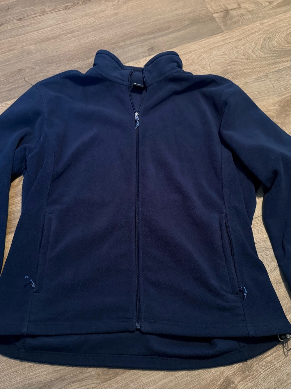 White Sierra Women's Full-Zip Fleece Jacket - Navy